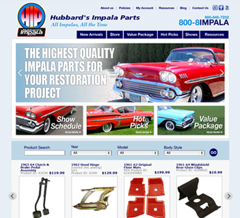 Hubbard Impala Parts